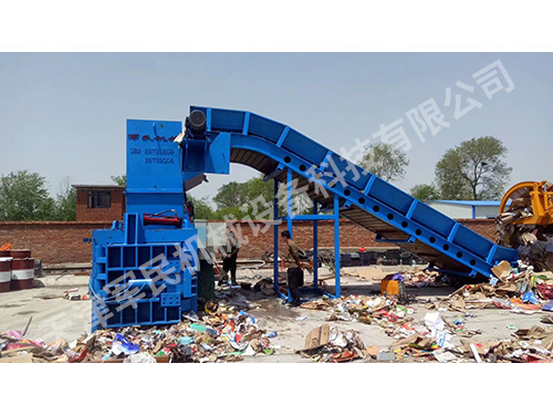 臥式打包機（廢金屬、可樂瓶、廢紙）